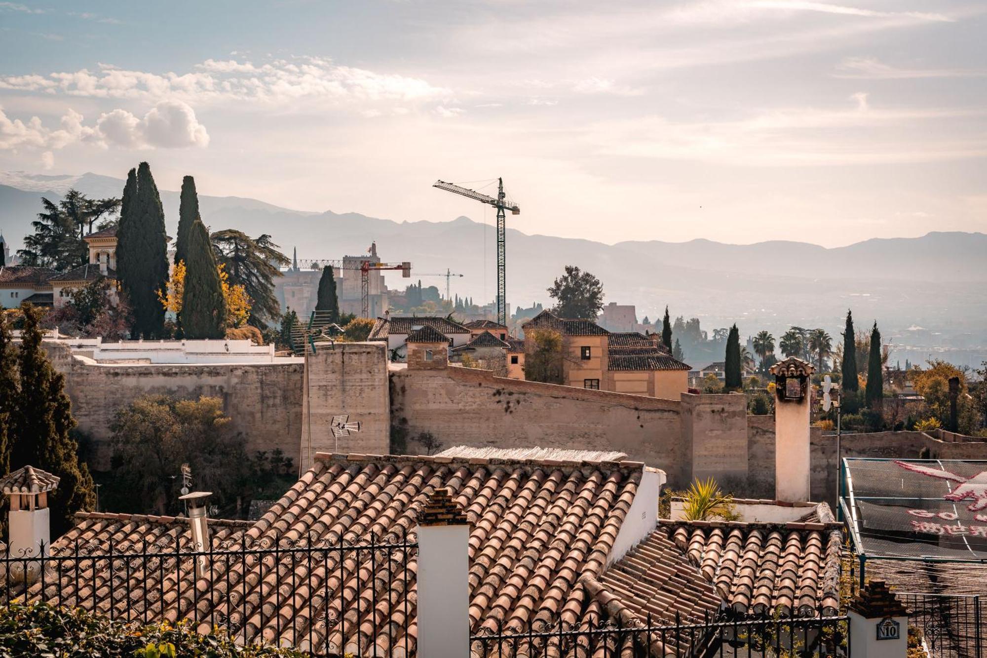 Апартаменты Qh Mirador De San Cristobal Гранада Экстерьер фото